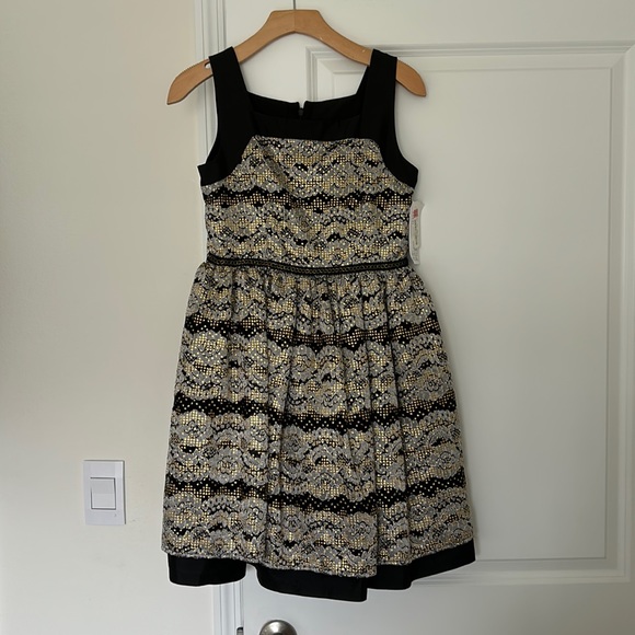 BADGLEY MISCHKA BELLE TULE DRESS SIZE 16 MSRP $75.00 NWT - Picture 3 of 9